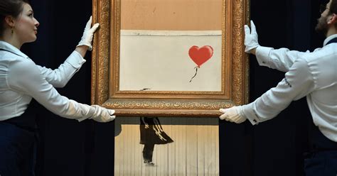 Banksy Shredded Painting Was Moment Of Creative Genius