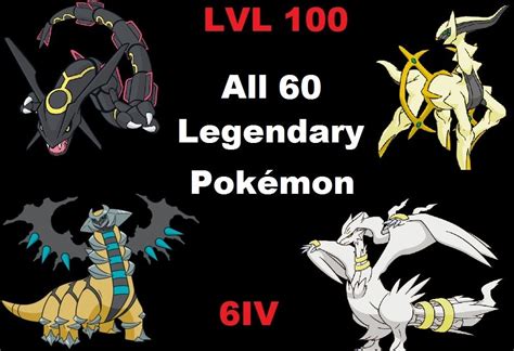 All 60 Shiny Legendary Pokemon 6iv Pokemon Shiny Pokemon Ultra S