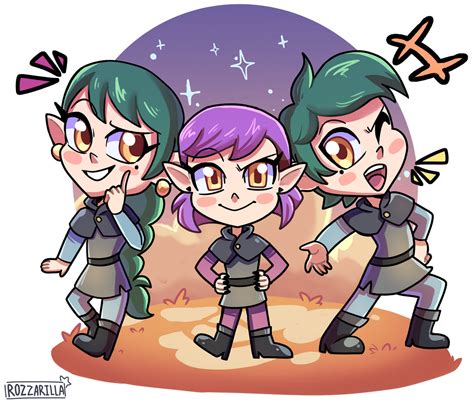 Blight Siblings By Rozzarilla On Deviantart