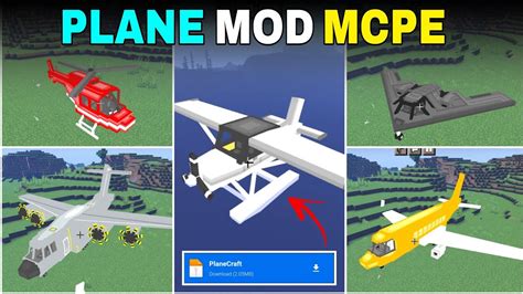 Plane Mod For Minecraft Pe Helicopter And Plane Addon In Mcpe For