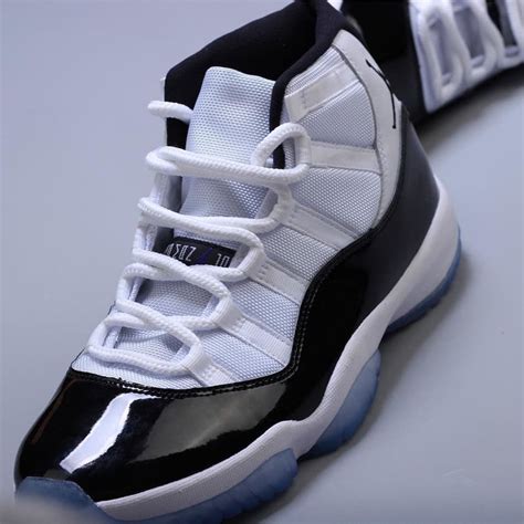 The 2018 edition of the air jordan 11 retro 'concord' features '45' stamped on the black heel tab—a nod to the jersey number that michael jordan wore upon his return to basketball following his first retirement. Air Jordan 11 Concord 2018 Release Date - Sneaker Bar Detroit