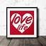 Personalised Love Life Poster By Magik Moments  Notonthehighstreetcom