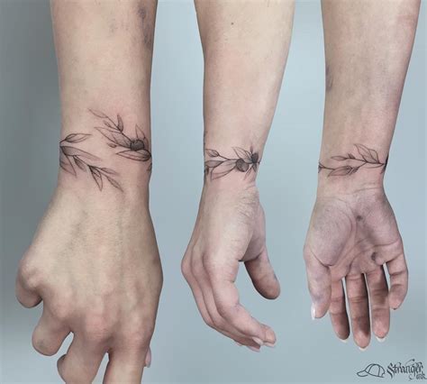 Feminine Armband Leaf Tattoo Tattoo Designs For Women