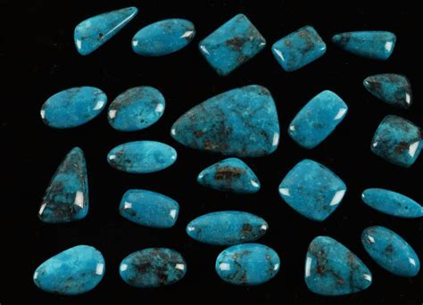 Dark Blue Turquoise Stones