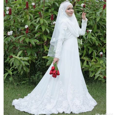 baju akad nikah muslimah syar i ide busana syar i untuk pengantin muslimah scarf media