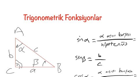 Mesleki Trigonometri Ders Dar A Larda Trigonometrik Fonksiyonlar Youtube