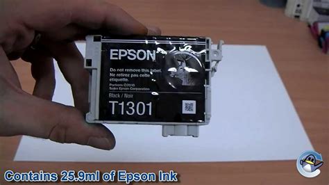 Explore a wide range of the best epson t1301 on besides good quality brands, you'll also find plenty of discounts when you shop for epson t1301 during big. Inside Epson T1301 (Stag) Ink Cartridge - YouTube