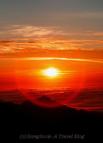 Colorful Skies Sunset Halo At Fremont Peak Scrapbook A Travel Blog