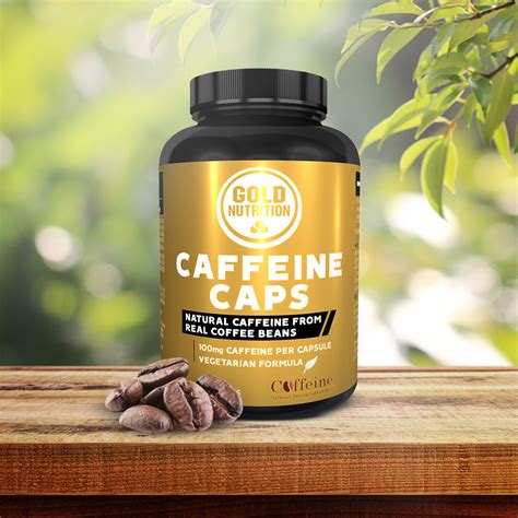 Caffeine Caps Cafeína Em Cápsulas Goldnutrition