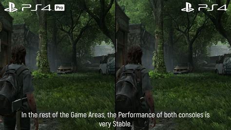 The Last Of Us Part 2 Performance Ps4 Vs Ps4 Pro Youtube