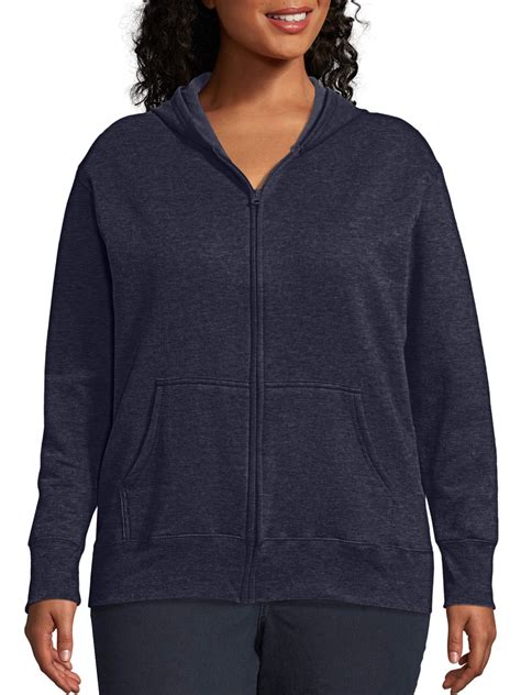 Just My Size Womens Plus Size Ecosmart Full Zip Hoodie Lowest Prices