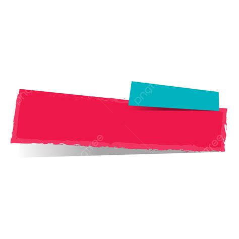 Red Blue Banner With Shadow Vector Red Banner Textbox Red Vector