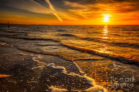 Sunset Seascape Photograph By Adrian Evans Fine Art America