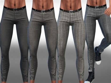 Skinny Fit Men Trousers By Saliwa At Tsr Sims 4 Updates