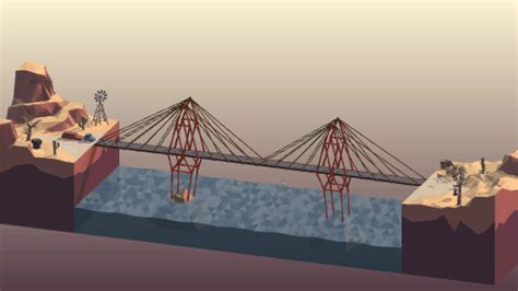 poly bridge suspension bridge 2 7 on imgur