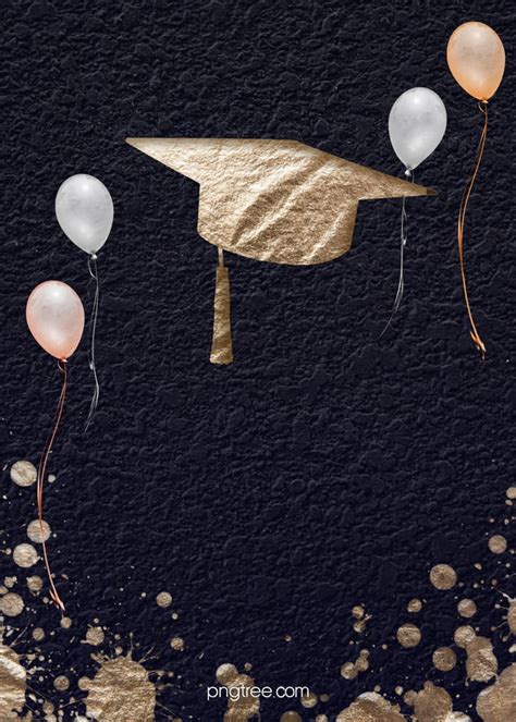 Balloon Balloon Graduation Certificate Background Wallpaper Image For