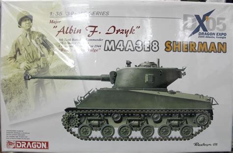 Dragon 威龍 M4a3e8 Albin F Irzyk 8th Tank Battalion 4th Armored