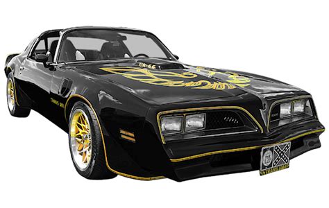 1976 Trans Am Black And Gold T Shirt For Sale By Gill Billington