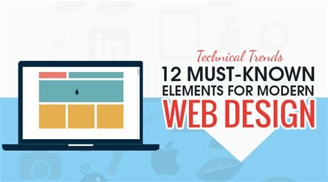 modern web design  technical trends elements