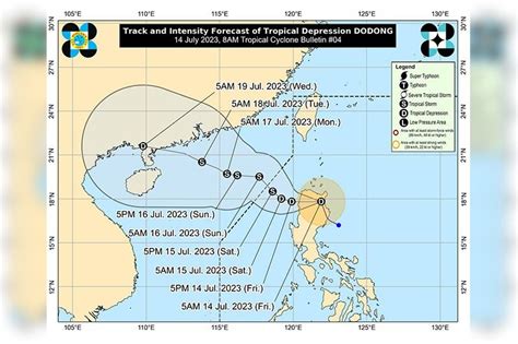 Dodong Makes Landfall In Isabela Signal No 1 Raised Over Parts Of Luzon