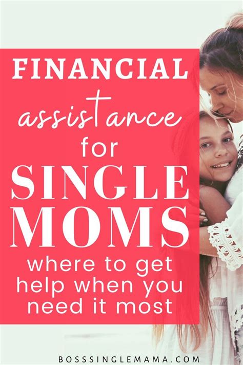 Financial Assistance For Single Moms Who Need Help Single Mom Help Single Mom Inspiration