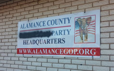 North Carolina County Gop Headquarters Vandalized Washington Examiner