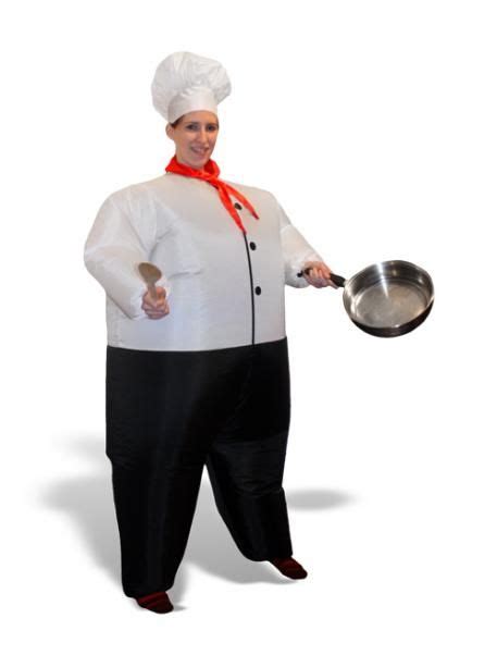 Perfect For Fancy Dress This Inflatable Chef Costume Is A Recipe For