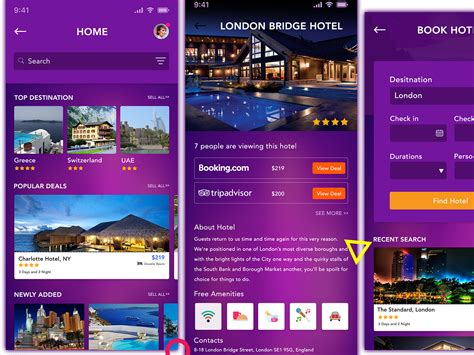 Hotel Booking App | Hotel booking app, Booking app, Booking