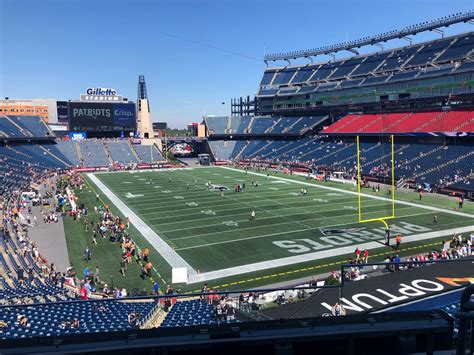 Belichick Gillette Stadium Renovation Will Impact Game Athletic Business