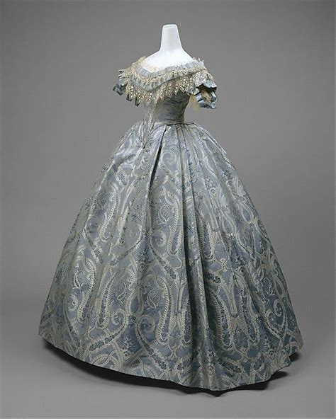 1860s dresses in the metropolitan museum of art. 1860s ball gowns | 1860 Ball Gowns | 1860 Ball Gown | Mid ...