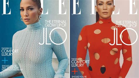 Jennifer Lopez Elle Us February 2021