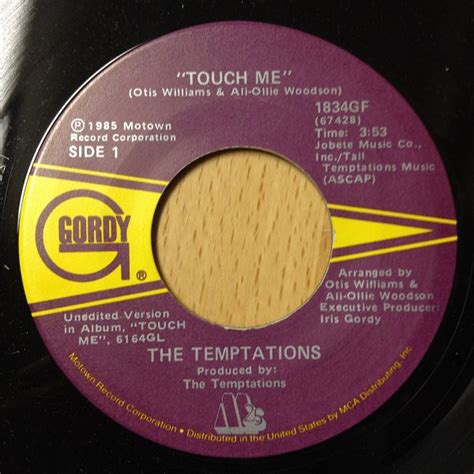 The Temptations - Touch Me (1984, Vinyl) | Discogs