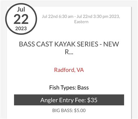 Its Time To Show Off The Bass Cast Kayak Bass Series