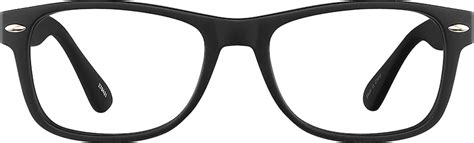 Black Square Glasses 270421 Zenni Optical