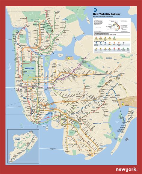 Mta ニューヨーク地下鉄 バス 路線図のダウンロード 2024 Newyorkjp