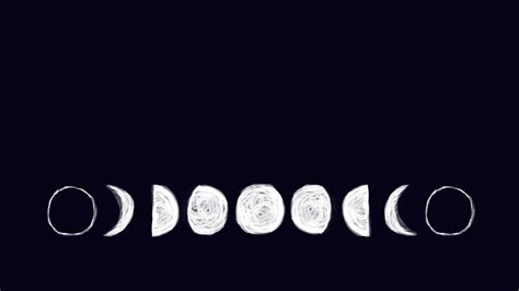 Moon Phases Hd Computer Wallpapers Wallpaper Cave