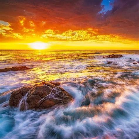 Smiths Beach Western Australia At Sunset Sunset Western Australia