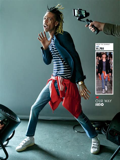 Dress Up Spend Down With Wiz Khalifa Photos Gq