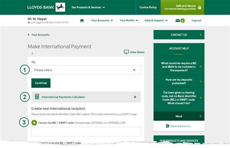 Digibank ajak kamu untuk bisa save money dan save time, dapatkan berbagai benefit yang mengerti kamu dan tingkatkan keuangan dengan mempercayakannya ke bank yang berpengalaman di dunia.lebih lanjut. Lloyds Bank - Internet Banking - International Payments