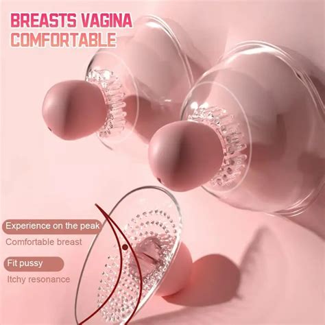 Nipple Stimulation Breast Licking Vagina Vacuum Pump Wireless