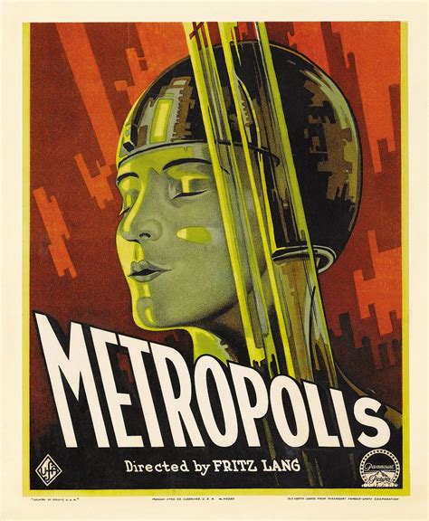The Geeky Nerfherder Movie Poster Art Metropolis 1927