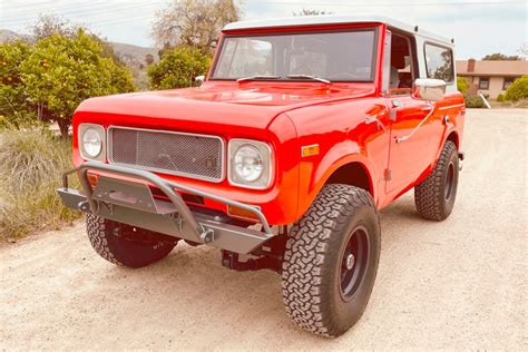 Modified 1971 International Harvester Scout 800b For Sale On Bat