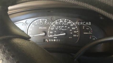 2001 Ford Ranger Xlt Gear Indicator Adjustment Youtube