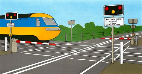 crossing train tracks safely cómo funciona un auto