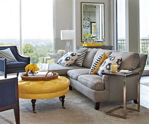 Yellow Living Room Ideas Navy Blue Grey Black Grey And