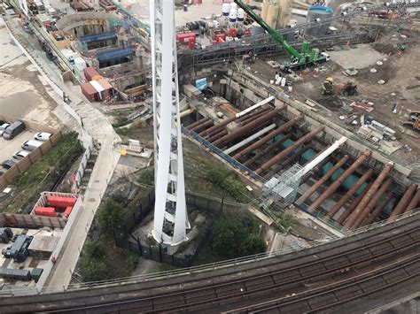 Photos Show Londons Silvertown Tunnelling Completed Harrow Online