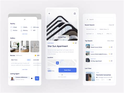 Sewo Real Estate Mobile Apps Ui Kit Homepage 2 Uplabs