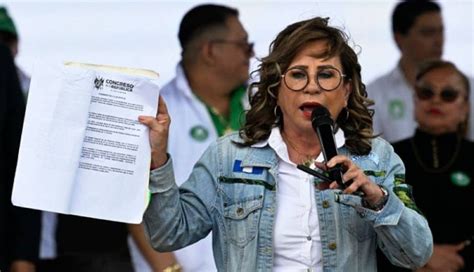 Presidential Candidate Sandra Torres Questions Guatemalan Second Round Transparency Omg Bulletin