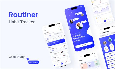 Routiner Habit Tracker App Community Figma