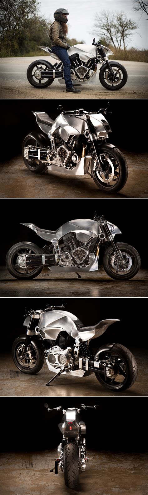 Confederate Hellcat Revival 140 Motorcycle Looks To Be Straight From A